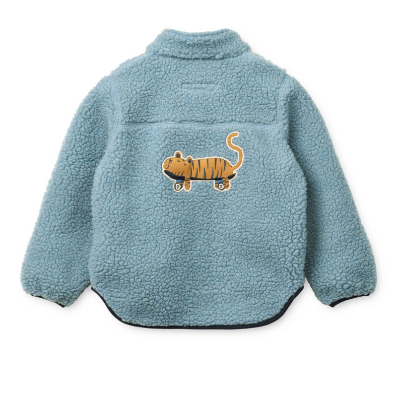 LIEWOOD Bunda Nolan Pile Jacket Beach blue