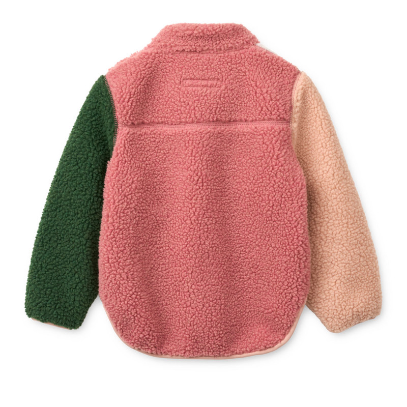 LIEWOOD Bunda Noam Pile Jacket Dusty rose multi mix
