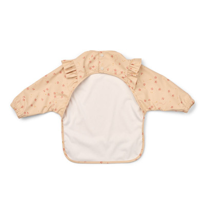 LIEWOOD podbradník s rukávmi Merle Ruffle Mini Butterfly / Apple blossom