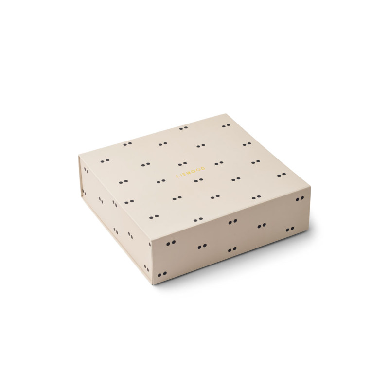 LIEWOOD Jedálenský set pre bábätká Mileah Apple Blossom