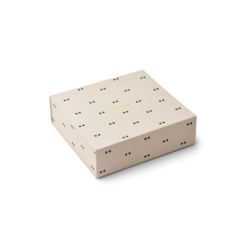 LIEWOOD Jedálenský set pre bábätká Mileah Dove blue