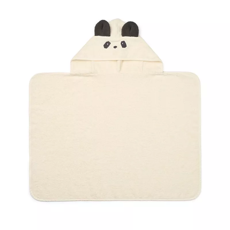 LIEWOOD Detská osuška s kapucňou Vilas Panda