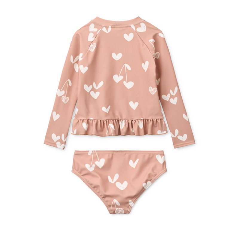 LIEWOOD Plavkový set Dagny Sweethearts Pale Tuscany