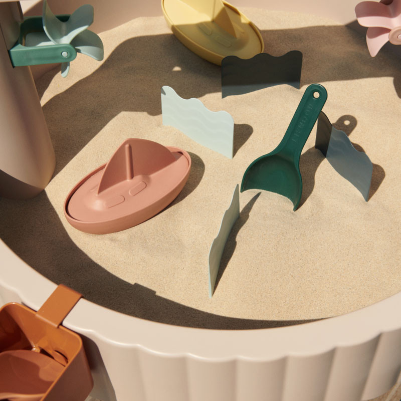 LIEWOOD stolík na hranie Sepp Sandy multi mix