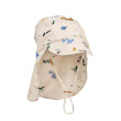 LIEWOOD Detský UV klobúk na plávanie Cecilia Around the world / Sandy