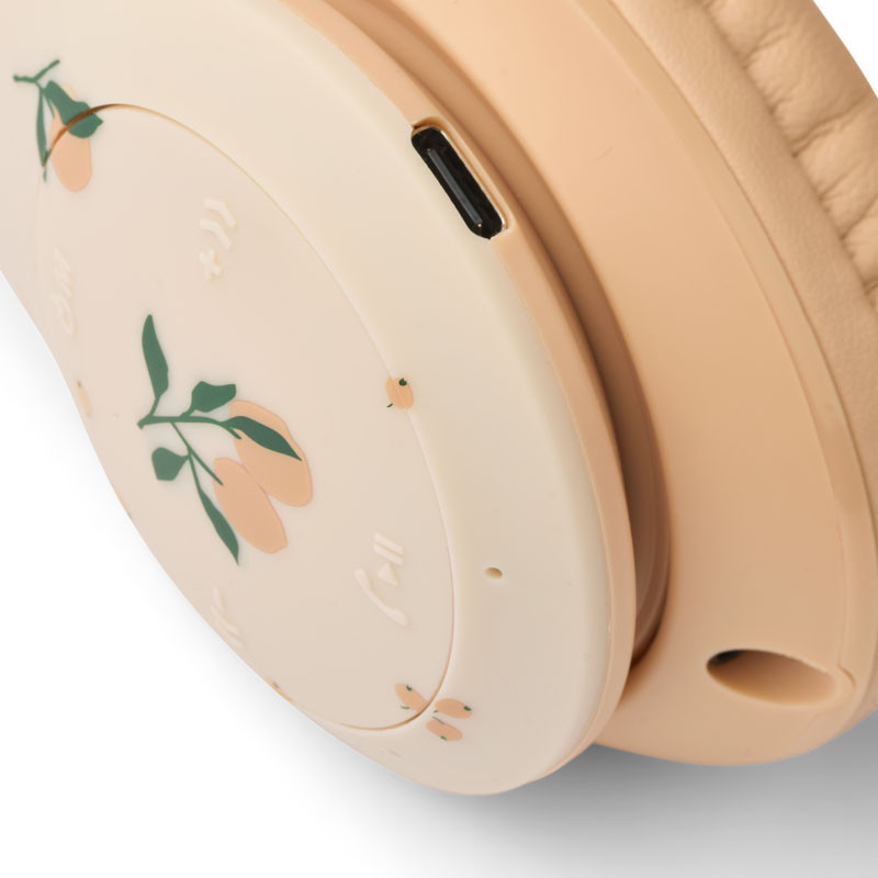 LIEWOOD Quinn bezdrôtové slúchadlá Peach / Sea shell