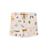 LIEWOOD Otto plavecké šortky Around the world / Sandy