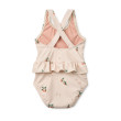 LIEWOOD plavky Amara Baby Printed Peach Sea shell