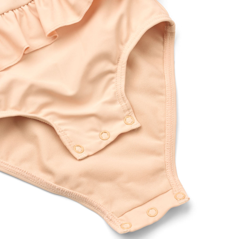 LIEWOOD detské plavky Amara s mašľou Apple blossom