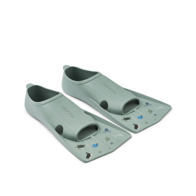 LIEWOOD plavecké plutvy Gustav Sea / Peppermint