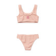 LIEWOOD Bello pruhované bikiny Coral blush