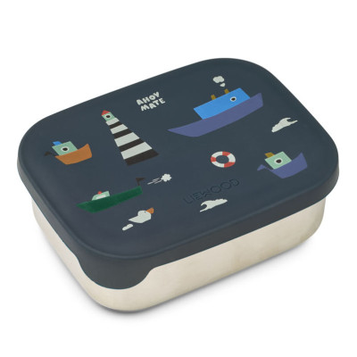 LIEWOOD desiatový box Arthur Sailing / Classic navy