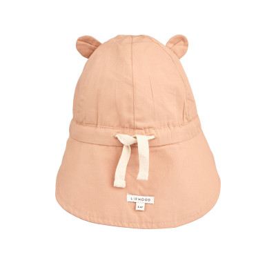 LIEWOOD Detský letný klobúčik Gorm s uškami Sweethearts / Pale tuscany