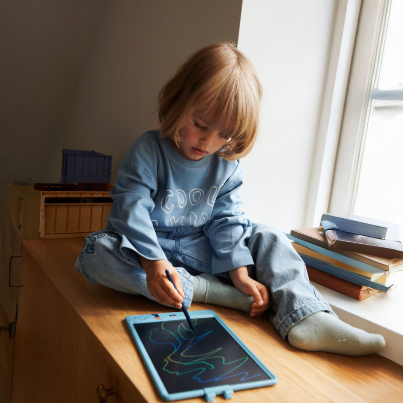 LIEWOOD tabuľka na kreslenie Zora Tiger / Beach blue