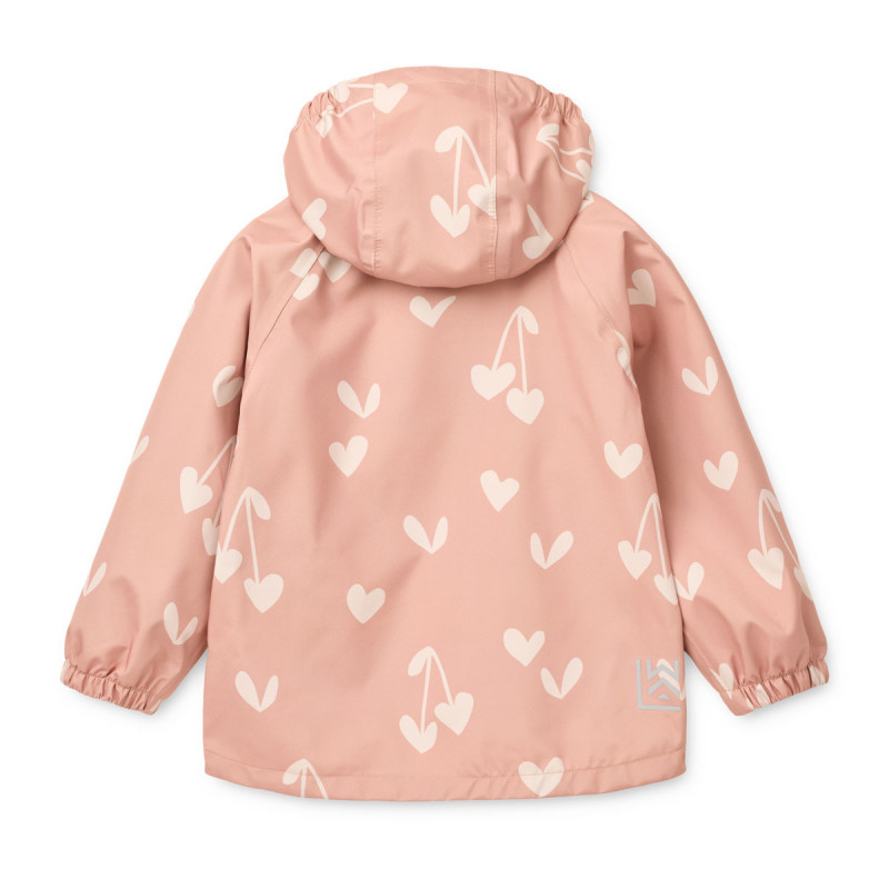 LIEWOOD nepremokavý set Pedia – bunda a nohavice Sweethearts / Pale tuscany