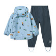 LIEWOOD nepremokavý set Pedia – bunda a nohavice Fun / Beach blue