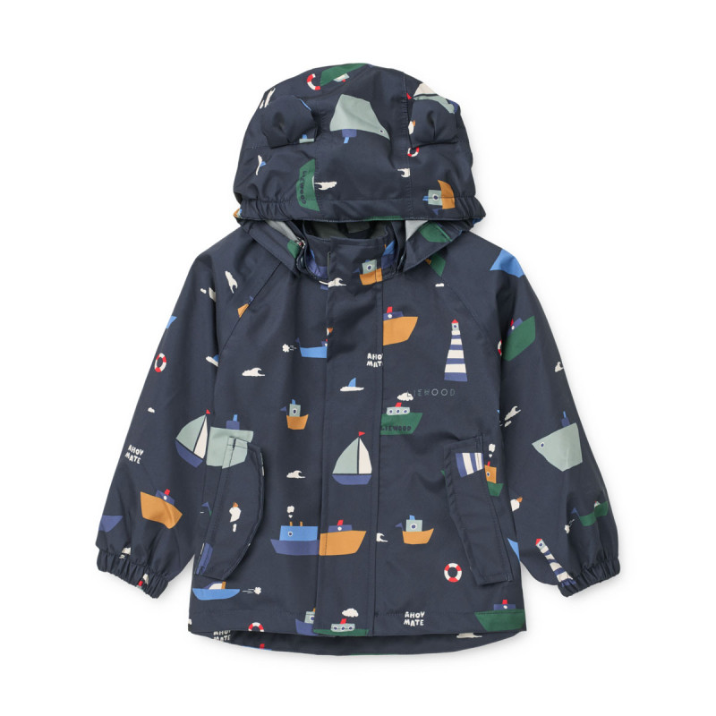 LIEWOOD nepremokavá súprava Manu Sailing / Classic navy