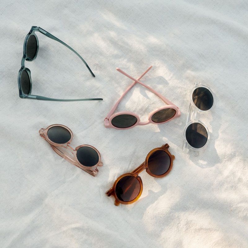 LIEWOOD slnečné okuliare Darla Mustard transparent 4–10 rokov