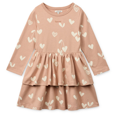 LIEWOOD šaty Mindy Sweethearts / Pale Tuscany