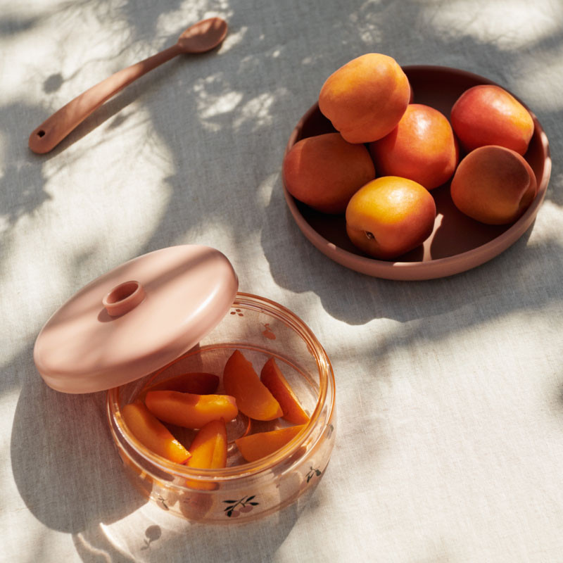 LIEWOOD Tritanové nádoby na jedlo Dominique 500 ml 2 ks Peach / Sea shell