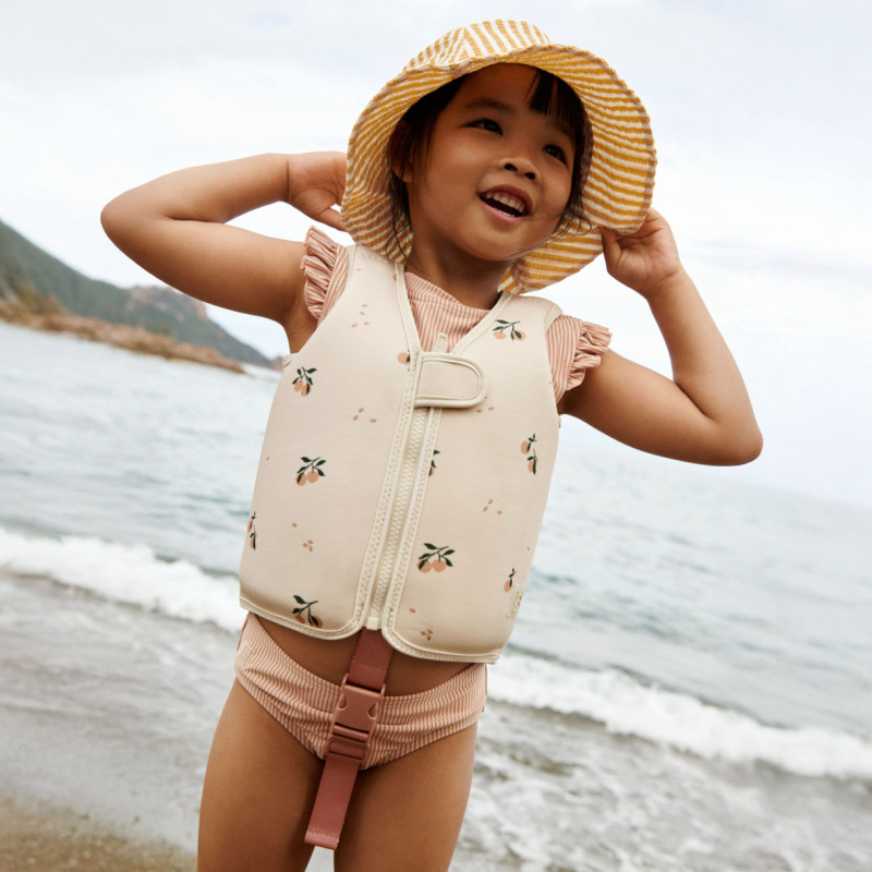 LIEWOOD plávacia vesta Dove Peach / Sea shell