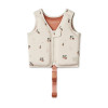 LIEWOOD plávacia vesta Dove Peach / Sea shell