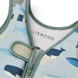 LIEWOOD plávacia vesta Dove Shark / Dove blue