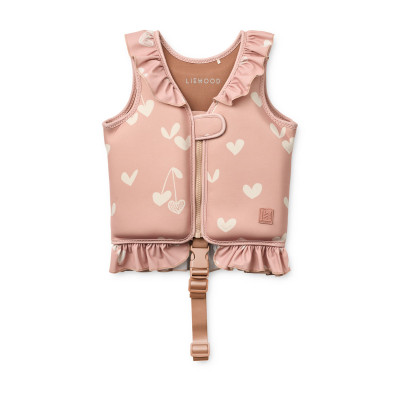 LIEWOOD plávacia vesta Dove Sweethearts / Pale tuscany