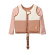 LIEWOOD plávacia vesta s rukávmi Dove Tuscany rose multi mix
