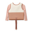 LIEWOOD plávacia vesta s rukávmi Dove Tuscany rose multi mix