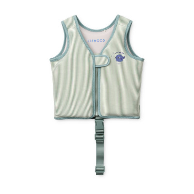 LIEWOOD plávacia vesta Dove Peppermint / Sandy