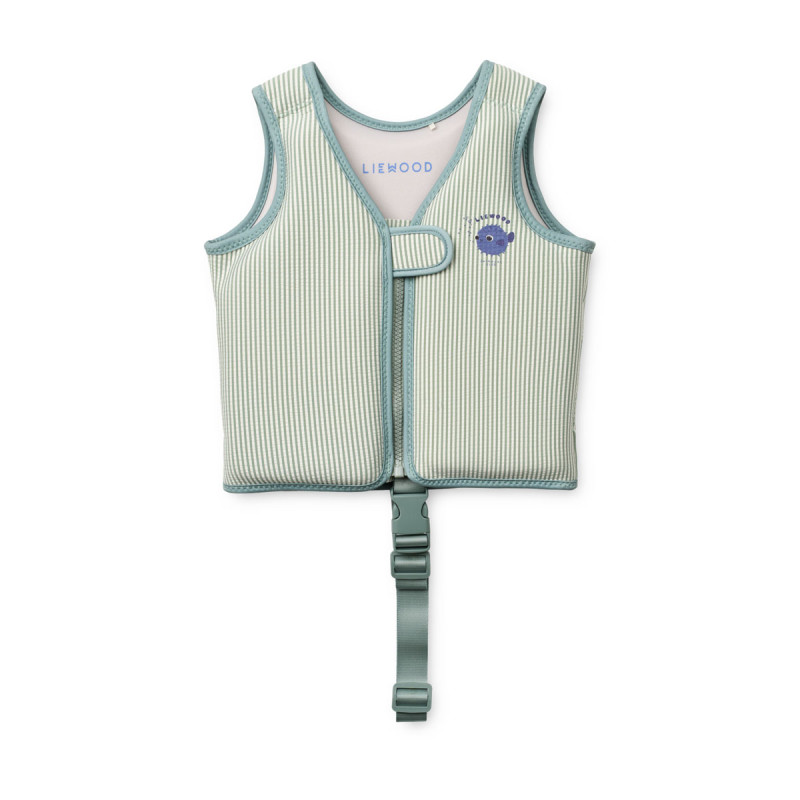 LIEWOOD plávacia vesta Dove Peppermint / Sandy