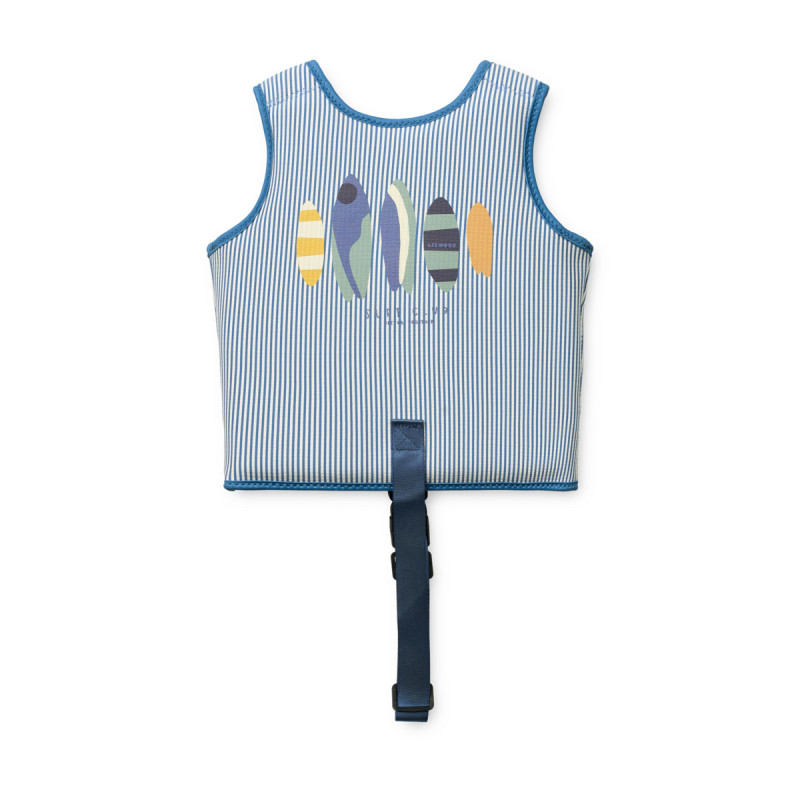 LIEWOOD plávacia vesta Dove Riverside / Creme de la creme