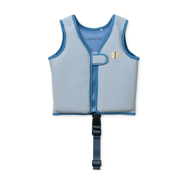 LIEWOOD plávacia vesta Dove Riverside / Creme de la creme