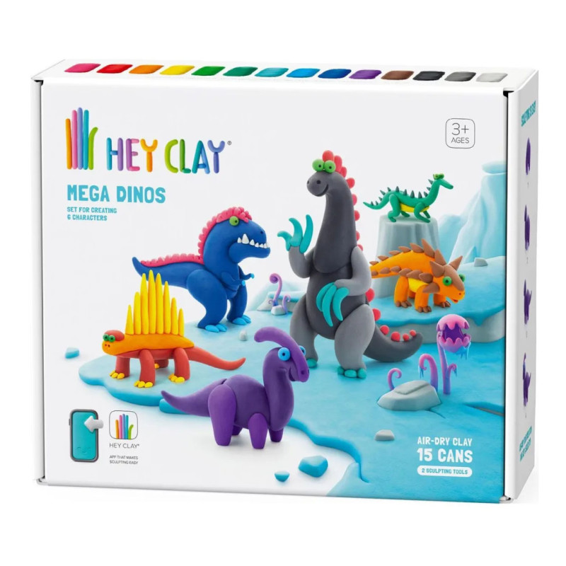 Hey Clay MEGA Dinosaury Hey Clay MEGA Dinosaury