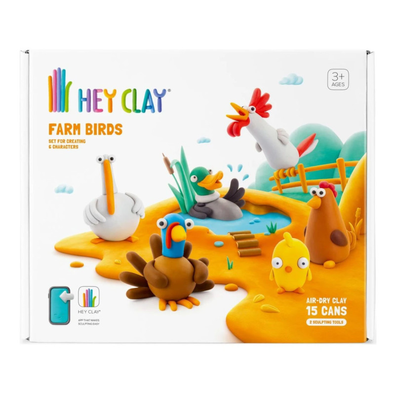 Hey Clay Vtáky z farmy Hey Clay Vtáky z farmy