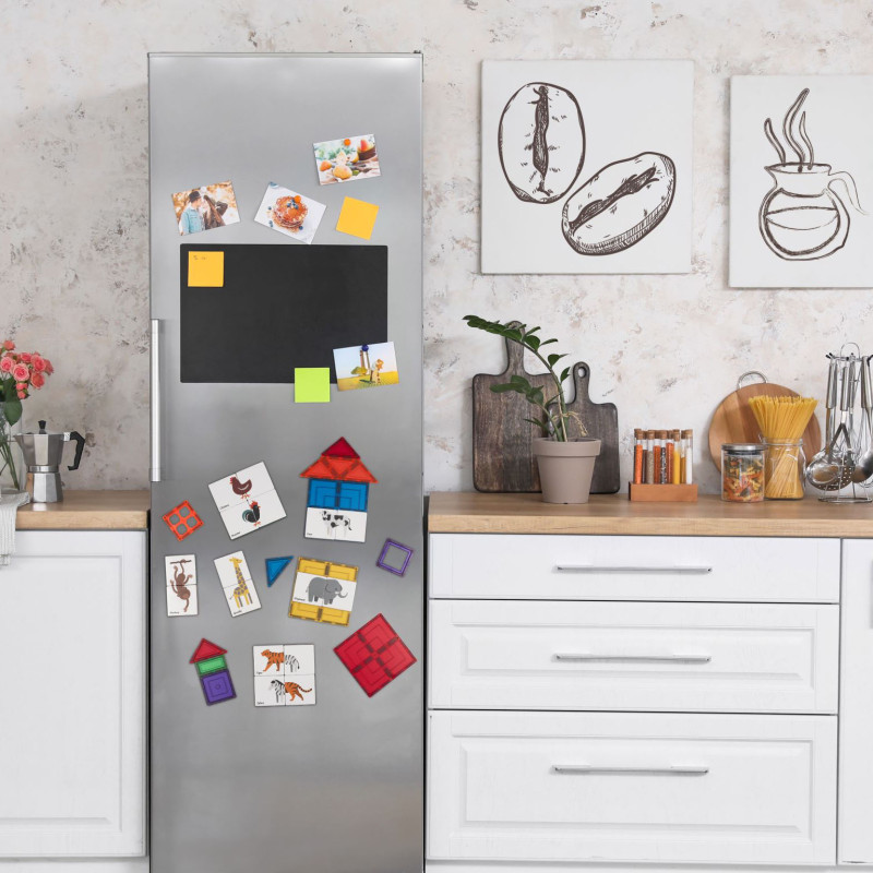 Magnetické kartičky zvieratá puzzle 40 ks