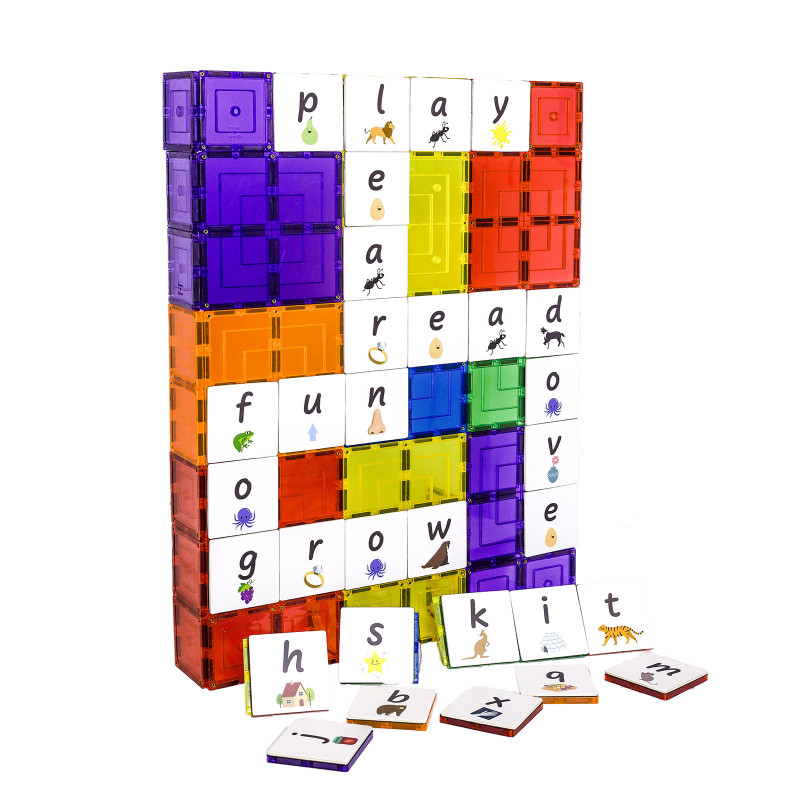 Magnetické kartičky malé písmená 40 ks