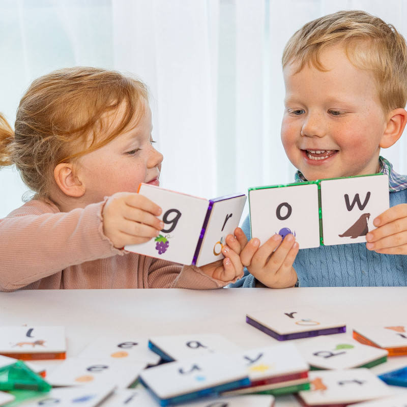 Magnetické kartičky malé písmená 40 ks