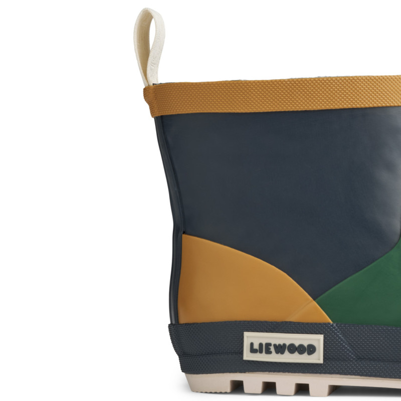LIEWOOD zateplené gumáky Jesse Classic Navy Multi Mix