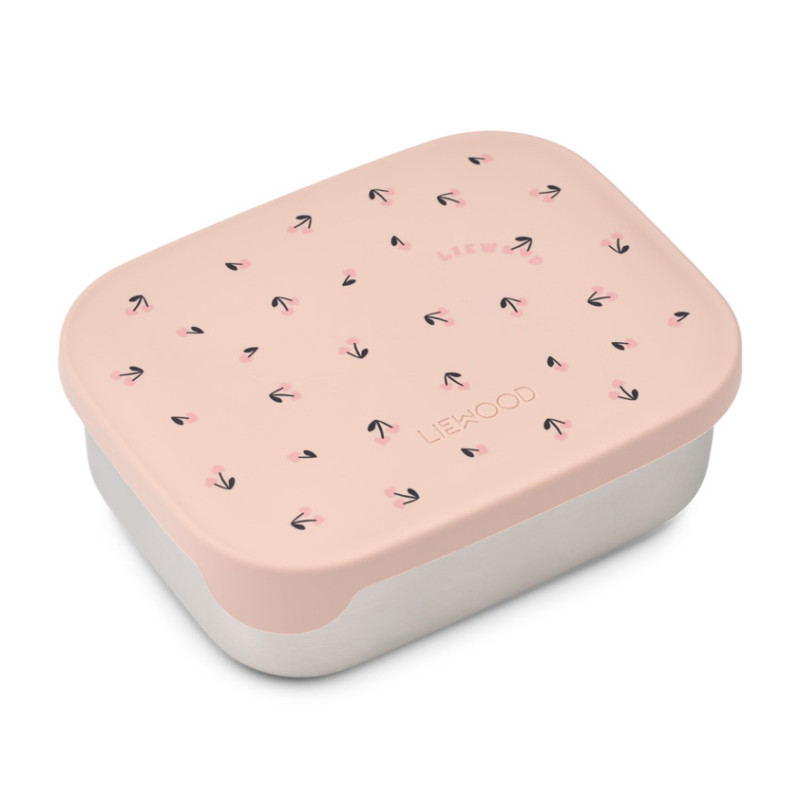 LIEWOOD desiatový box Arthur Mini Cherry heart / Rosey