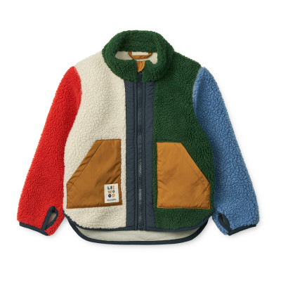 LIEWOOD Bunda Noam Pile Jacket Garden green multi mix