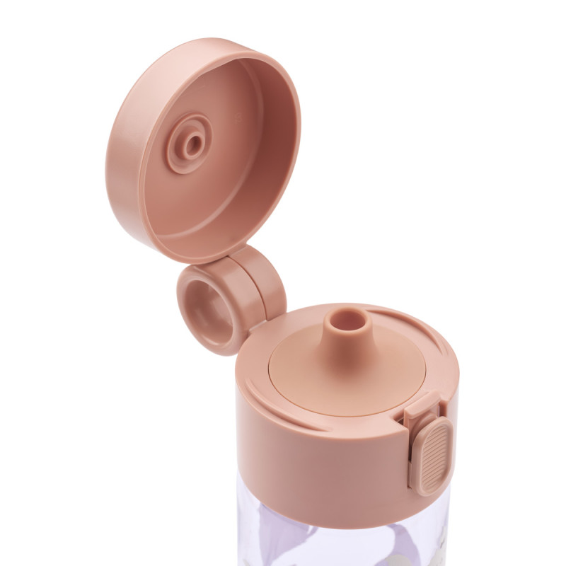 LIEWOOD fľaša Clemence 350 ml Cat / Warm lilac