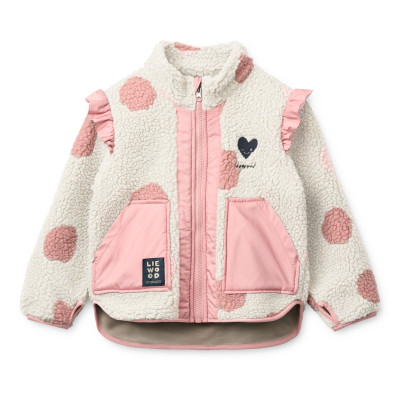 LIEWOOD Bunda Noam Pile Jacket Rose blush mix