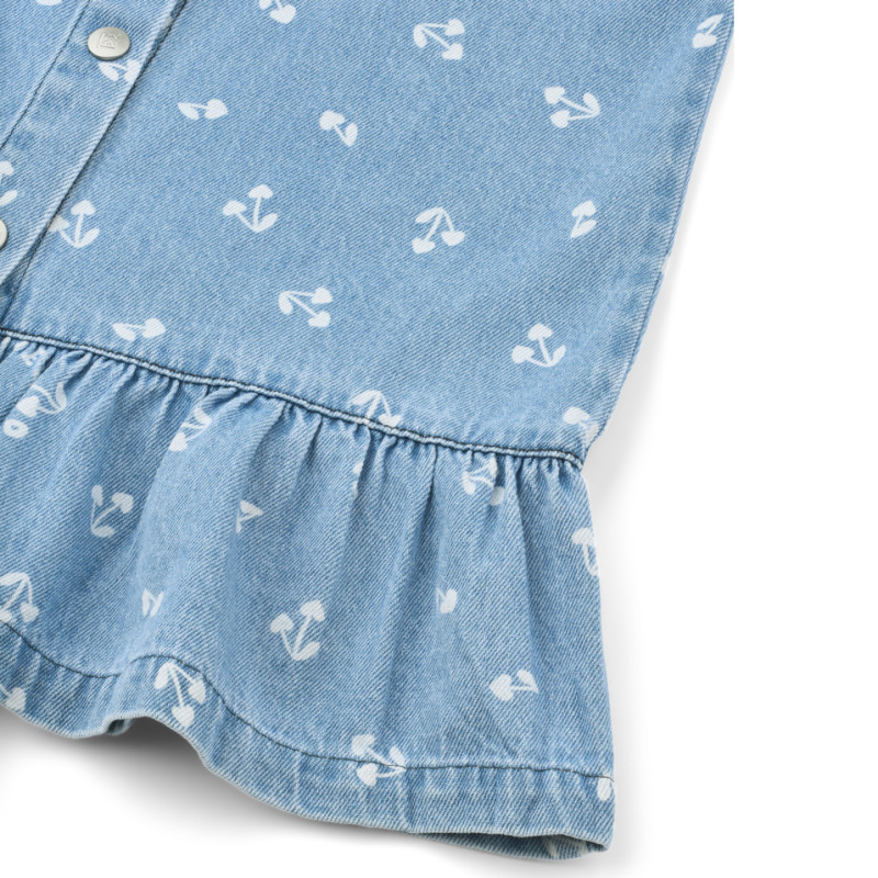 LIEWOOD Sybilla džínsové šaty Cherry heart sandy / Denim