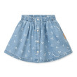LIEWOOD Detská džínsová sukňa Rio Cherry heart sandy / Denim