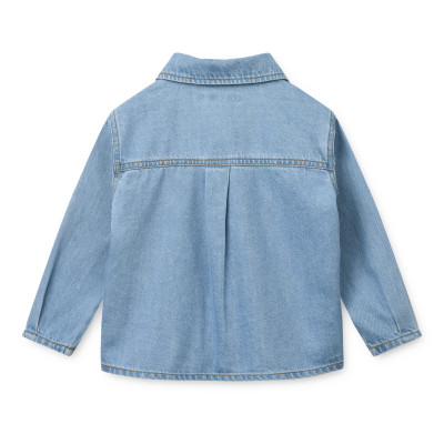 LIEWOOD Detská džínsová košeľa Greg Play / Denim