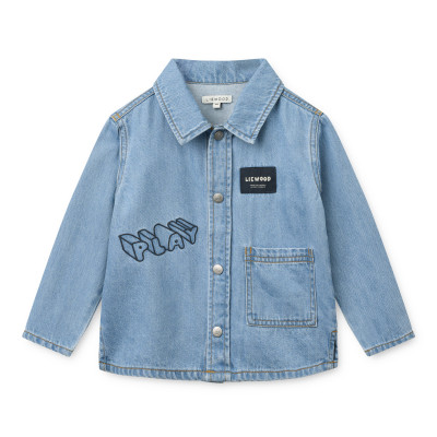 LIEWOOD Detská džínsová košeľa Greg Play / Denim