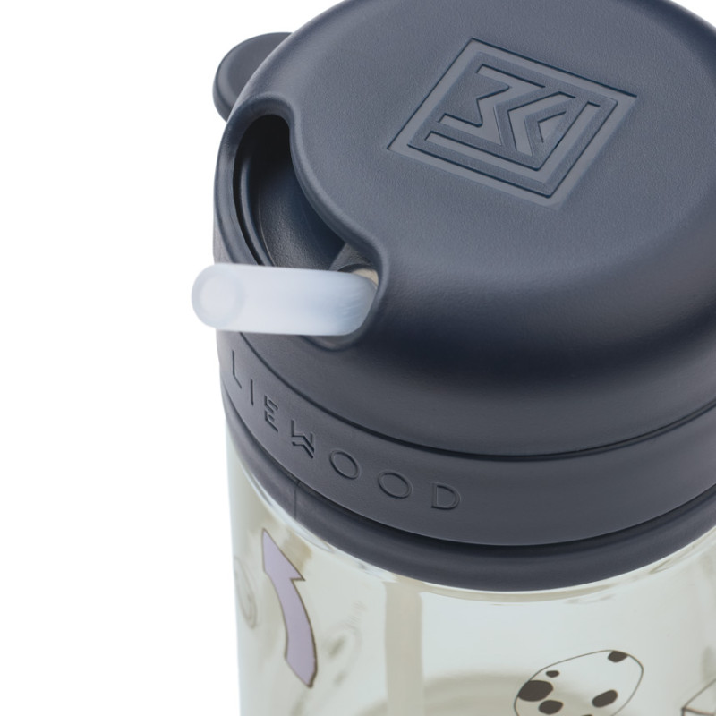 LIEWOOD Pavia pohár so slamkou 500 ml Play / Dusty Peppermint