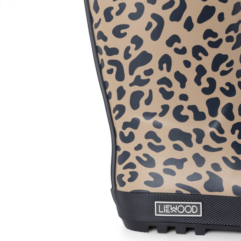 LIEWOOD detské zateplené gumáky Mason Mega leo / Oat mix